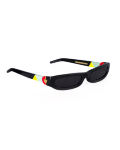 SHARP. Sunglasses. Classic Glossy Black