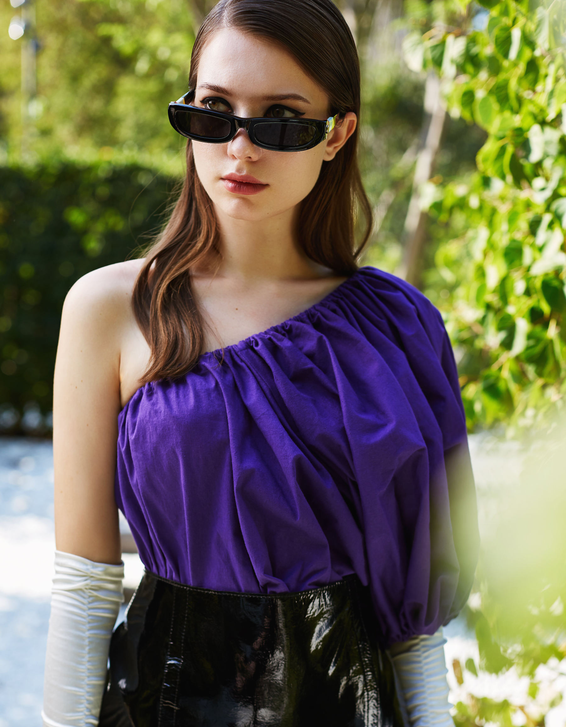 FAKBYFAK x Pilar Zeta  SHARP. Sunglasses. Classic Glossy Black Code: FBF-14-01-01