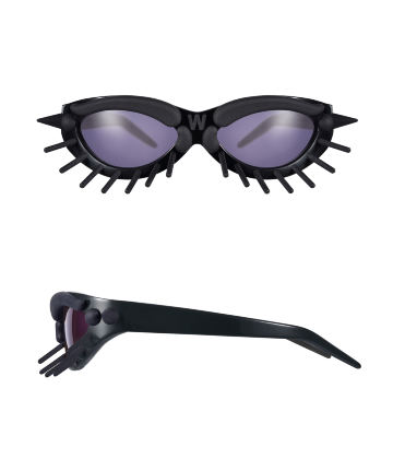 Toy Glasses Model 1. Black with black pins