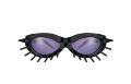 Toy Glasses Model 1. Black with black pins