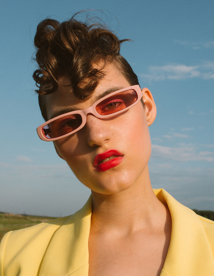 FAKBYFAK x Pilar Zeta  GRACE. Sunglasses. Matte Pink Code: FBF-14-02-05