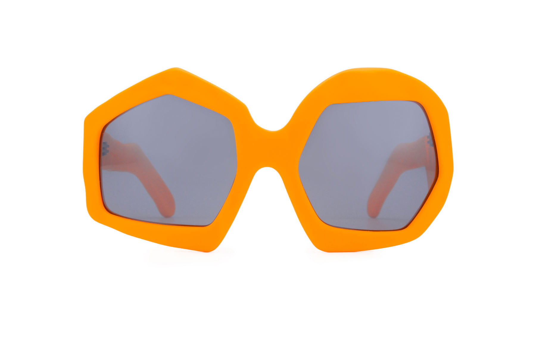 FAKBYFAK x Walter Van Beirendonck  Thunder Sunglasses. Neon Orange Code: FBF-09-12-08