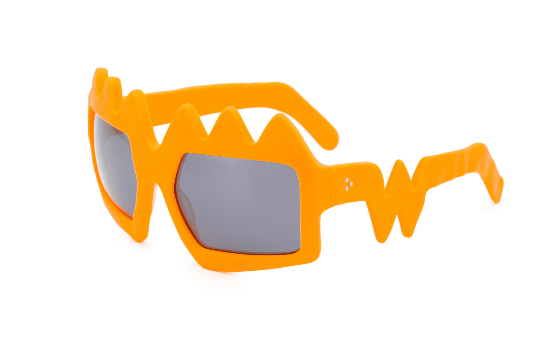 FAKBYFAK x Walter Van Beirendonck  Bliksem Sunglasses. Neon Orange Code: FBF-09-13-08