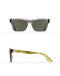 Fakfarer Model 1. Sun. Dark Grey Crystal + Crystal Green