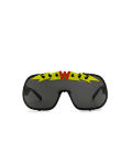BlitZ Solar Shield Sunglasses. Black & Neon Lightning