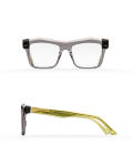 Fakfarer Model 2. Optic. Dark Grey Crystal + Crystal Green