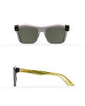 Fakfarer Model 2. Sun. Dark Grey Crystal + Crystal Green
