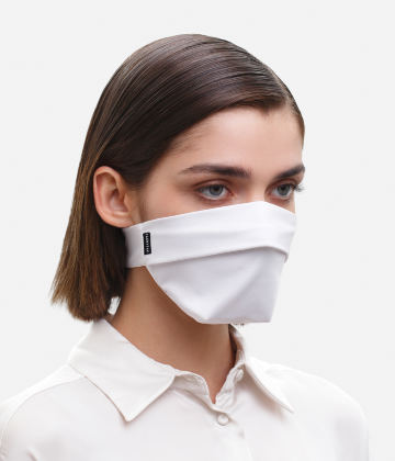 The Vega. Ear Strap-Free High-End Protective Antibacterial (ATB-UV+) Face Mask. White