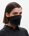 Fashion Face Covering with a Veil, Ear Strap-Free. The FAKOUT. Black