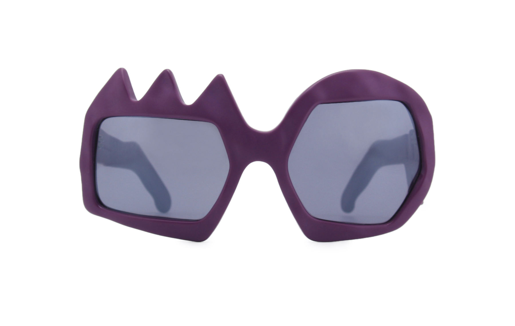 FAKBYFAK x Walter Van Beirendonck  Lightning Sunglasses. Purple Code: FBF-09-11-03