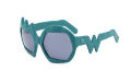 Lightning Sunglasses. Petrol Green