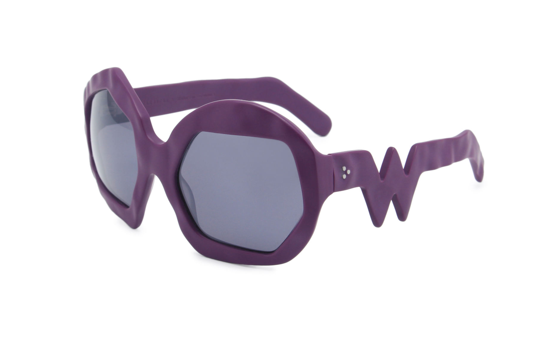 FAKBYFAK x Walter Van Beirendonck  Thunder Sunglasses. Purple Code: FBF-09-12-03