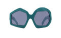 Thunder Sunglasses. Petrol Green