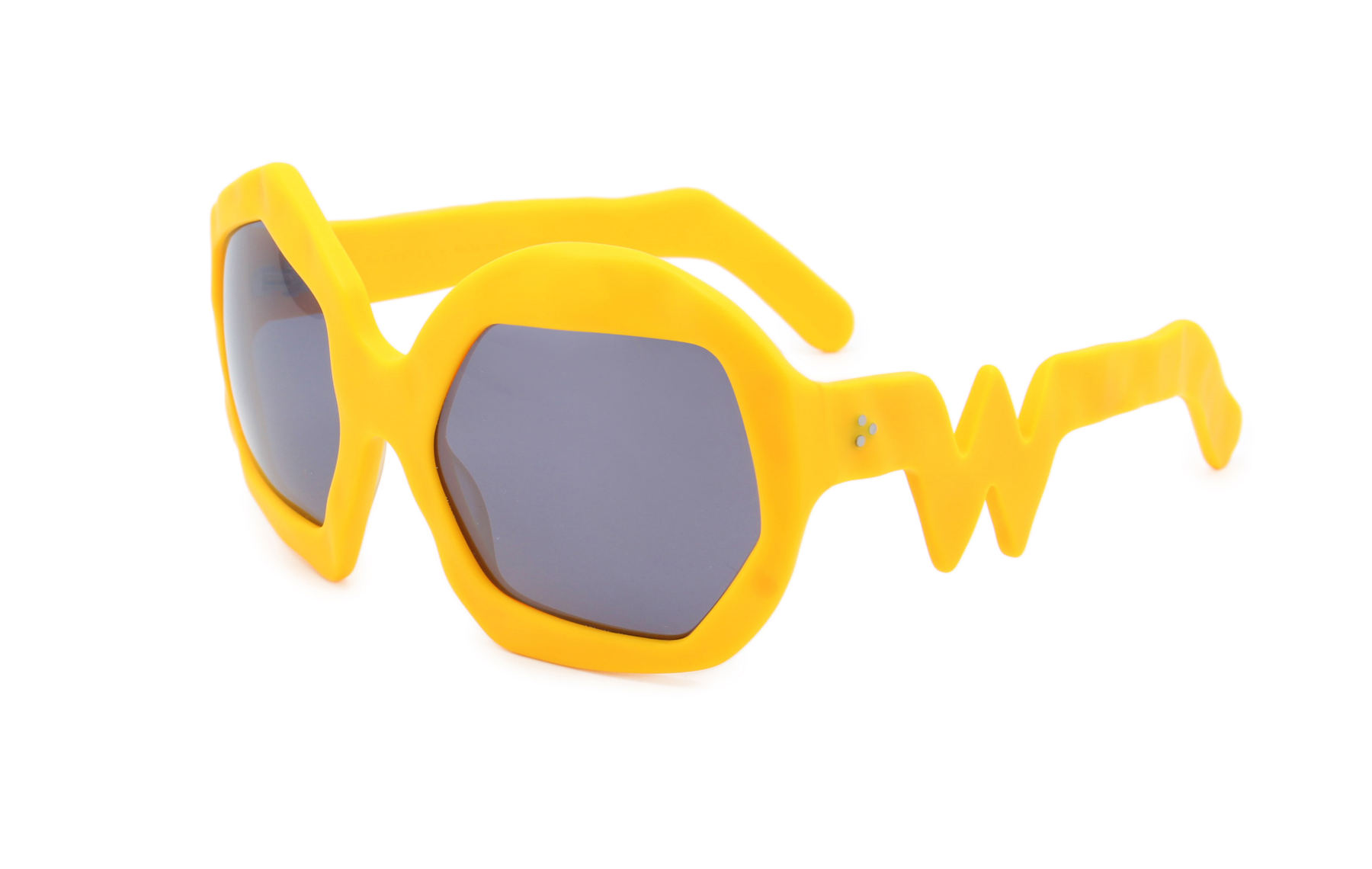 FAKBYFAK x Walter Van Beirendonck  Thunder Sunglasses. Zinnia Orange Code: FBF-09-12-06