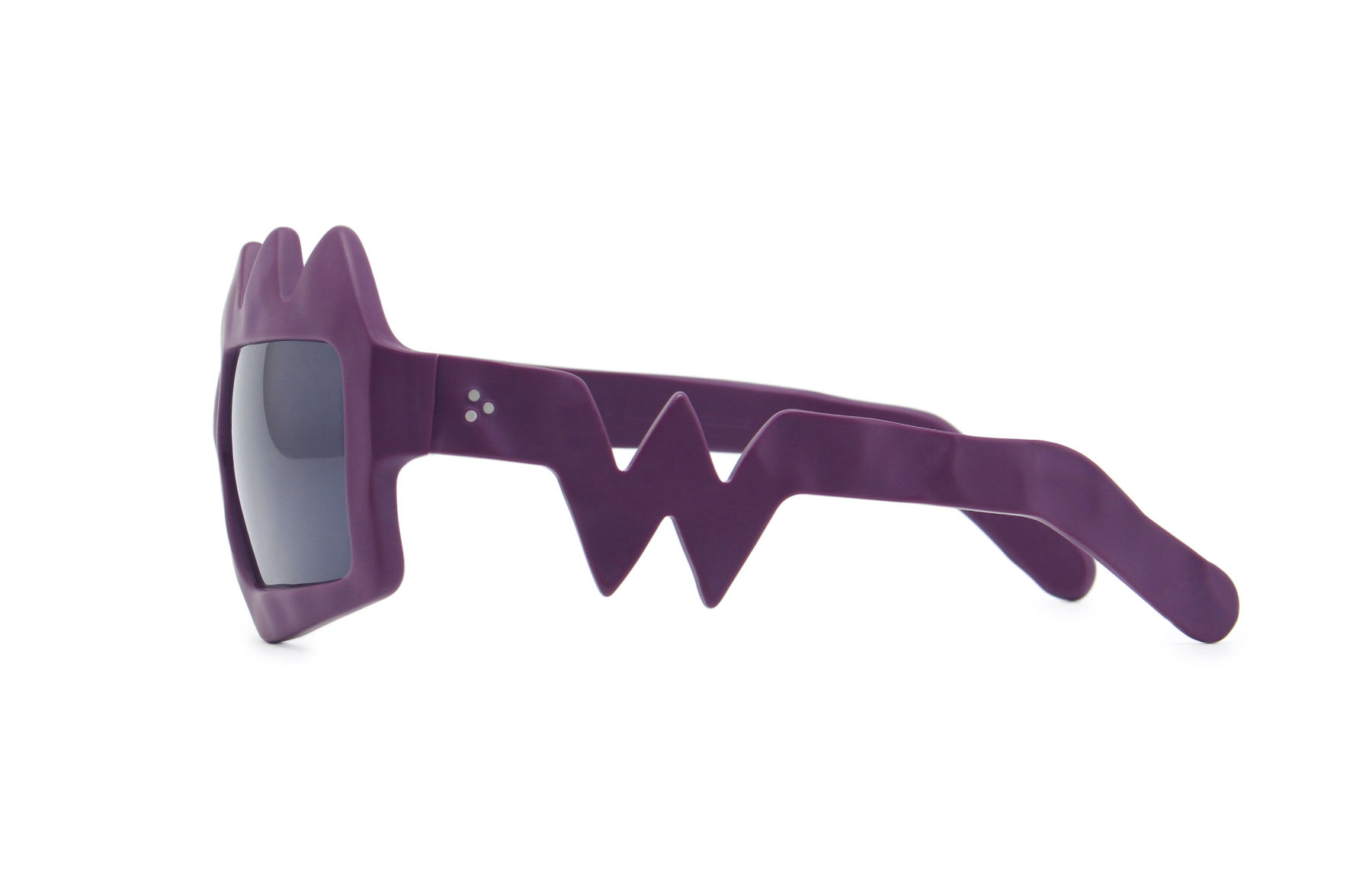FAKBYFAK x Walter Van Beirendonck  Bliksem Sunglasses. Purple Code: FBF-09-13-03