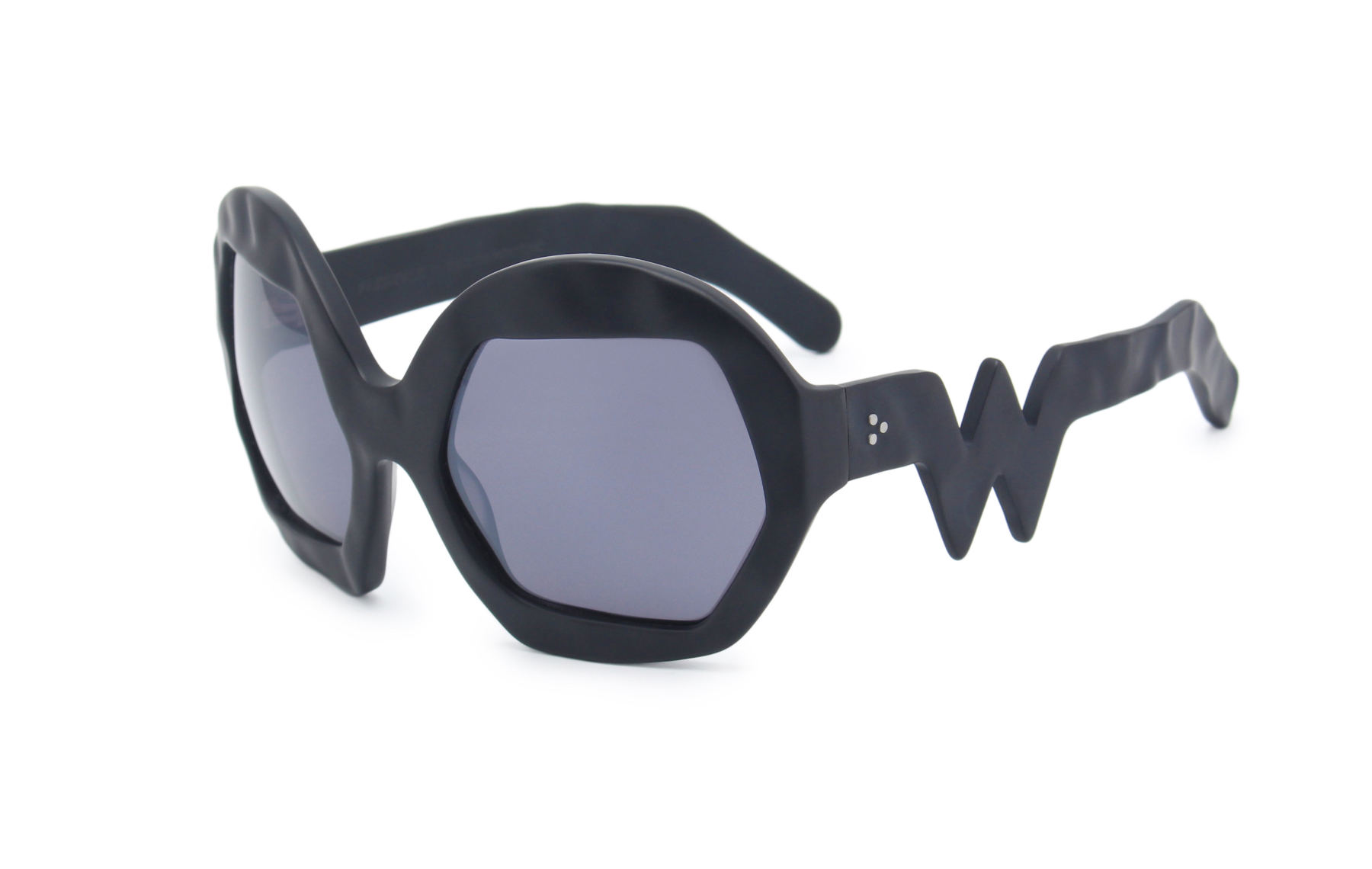 FAKBYFAK x Walter Van Beirendonck  Donder Sunglasses. Black Code: FBF-09-14-01