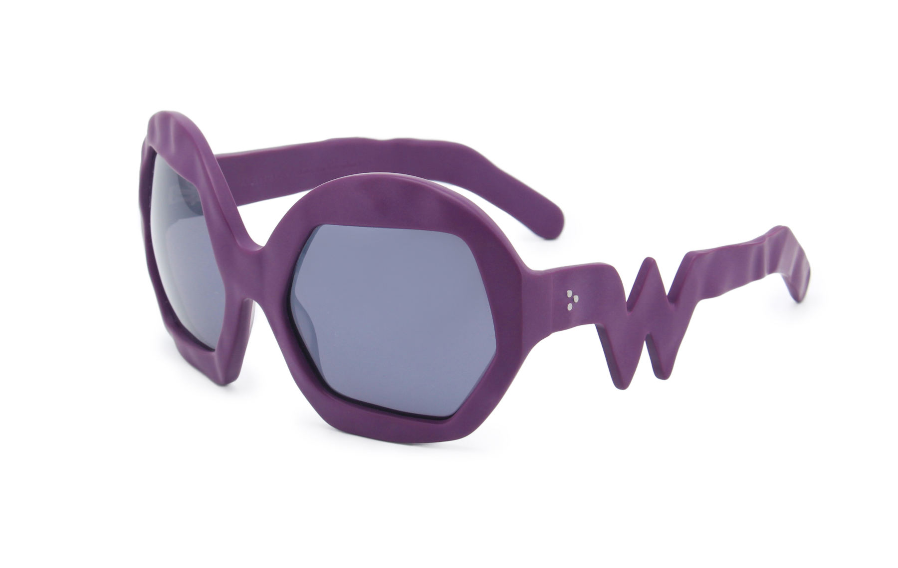 FAKBYFAK x Walter Van Beirendonck  Donder Sunglasses. Purple Code: FBF-09-14-03