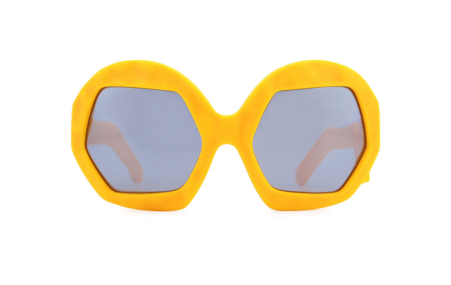 FAKBYFAK x Walter Van Beirendonck  Donder Sunglasses. Zinnia Orange Code: FBF-09-14-06