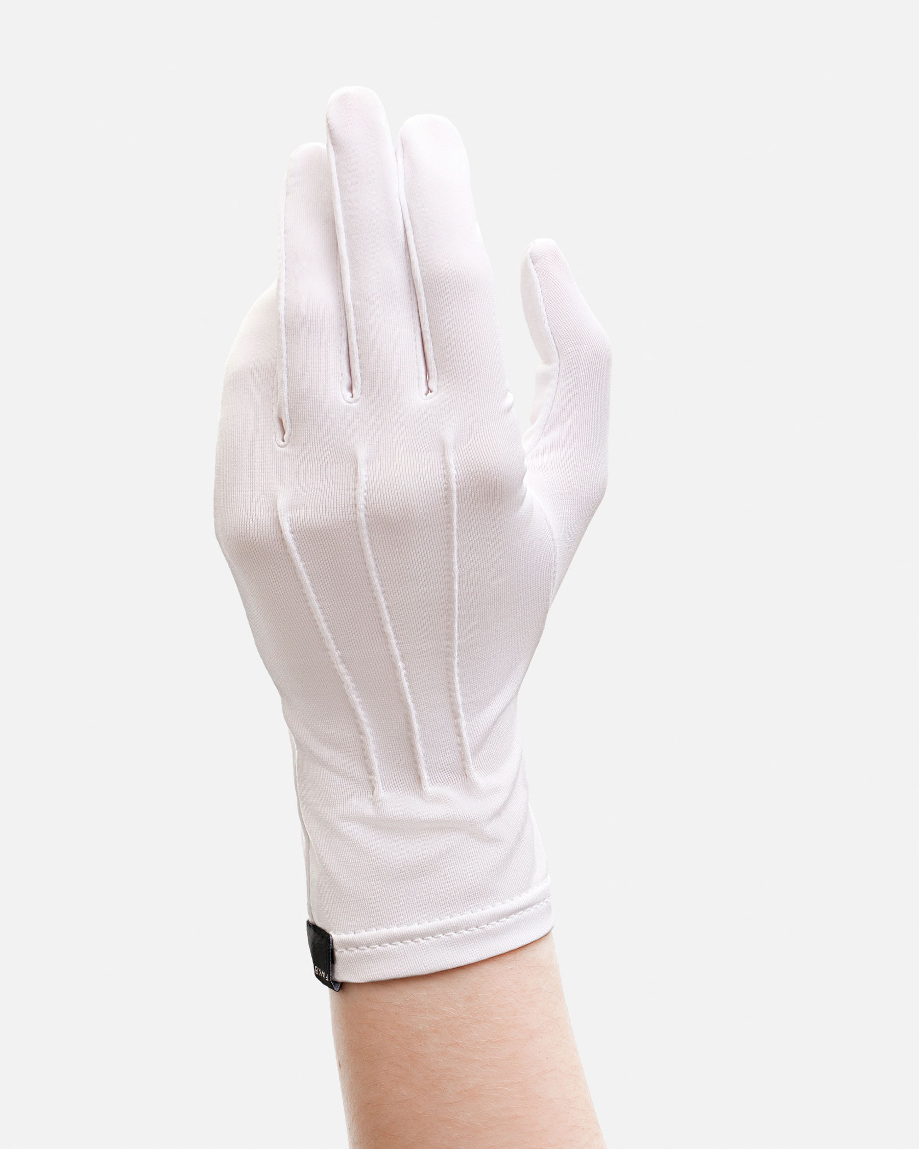 FAKBYFAK  The Vega. Fine Protective Antibacterial (ATB-UV+) Unisex Gloves. White Code: FBF-41101-06
