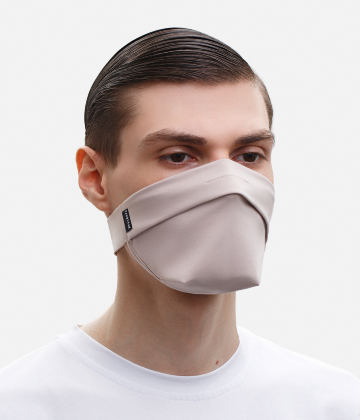 The Vega. Ear Strap-Free High-End Protective Antibacterial (ATB-UV+) Face Mask. Beige